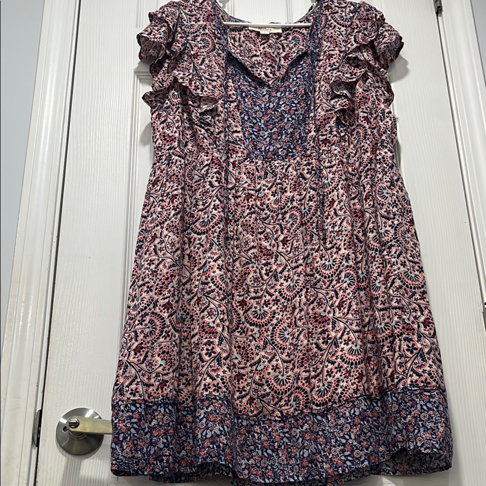 Floral Ruffle Dress - Multicolor - Picture 5 of 5